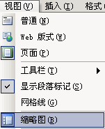 Word缩略图的作用 