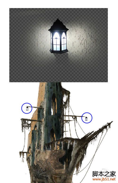 Photoshop合成死海幽灵鬼船