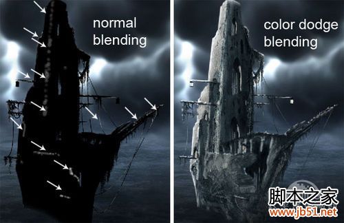 Photoshop合成死海幽灵鬼船