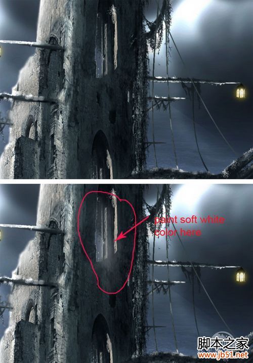 Photoshop合成死海幽灵鬼船