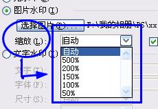 在Word2003中添加水印的方法