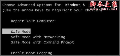 Win8,F8,安全模式