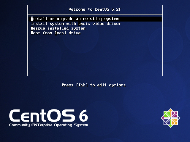 CentOS 6.2 安装教程