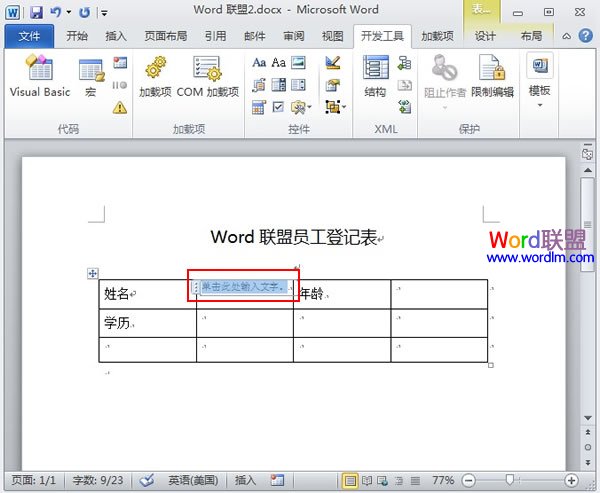 单击此处输入文字