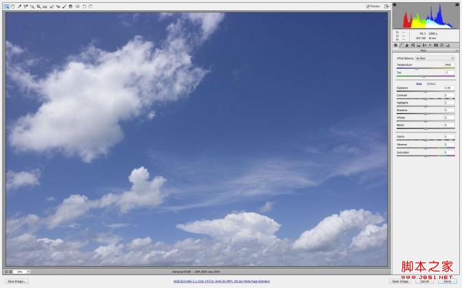 PS如何整出难得的蓝天通过后制挽救云层的细节