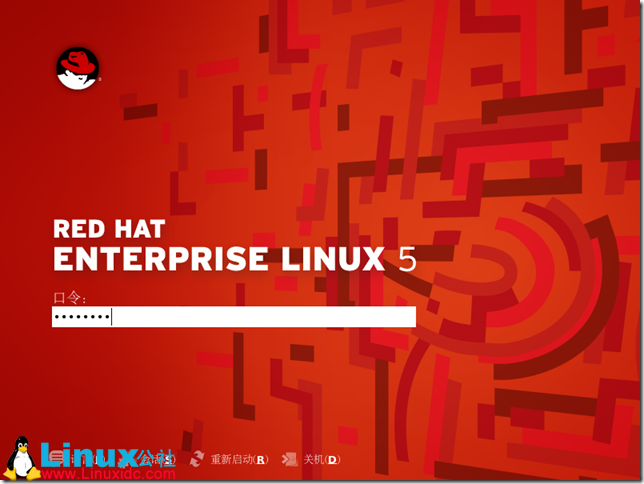 Red Hat Enterprise Linux 5.X的图形安装,Red Hat Enterprise Linux