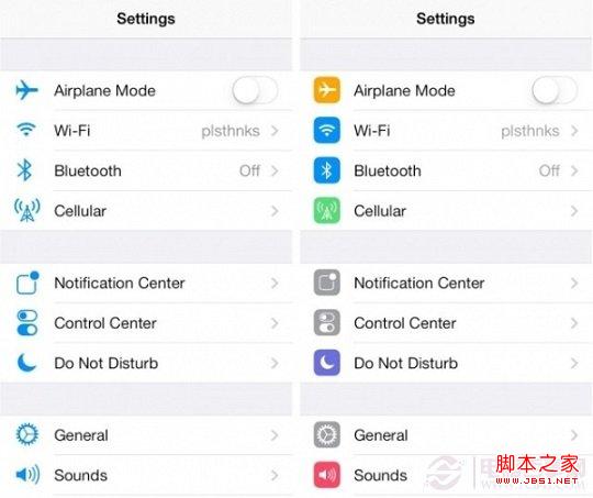 iOS7 Beta5全新设计图标