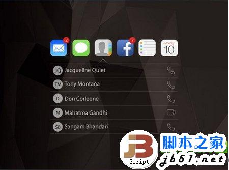 ios8概念渲染图欣赏 苹果ios8固件渲染图5