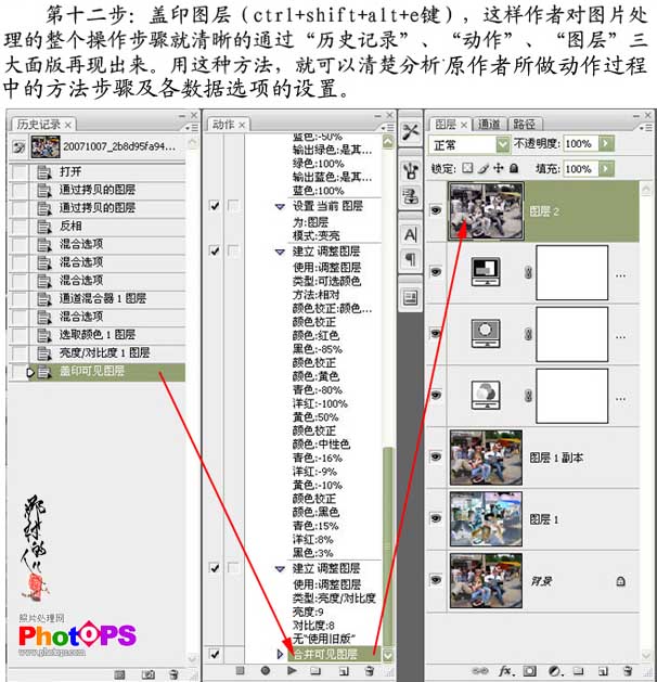 ps中的动作安装使用方法介绍 