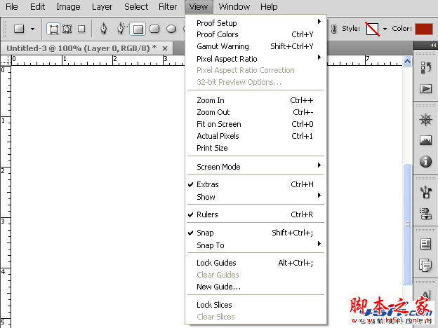 PhotoShop(PS)实践中总结参考线实用技巧文字排版实例教程”