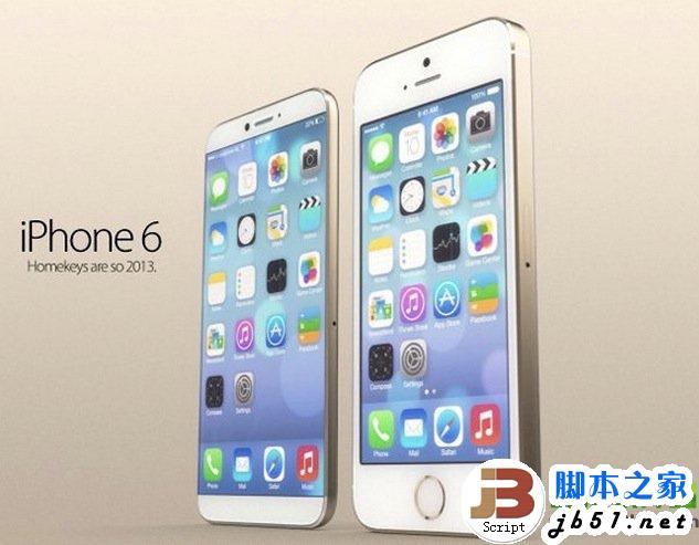 苹果iPhone6概念机 4.6寸大屏幕取消home键1