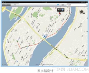 使用iPad快速査找您当前的位置