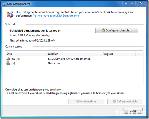 Disk Defrag