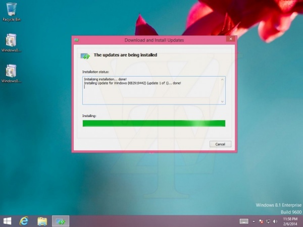 Windows 8.1升级2014 Update 1图文教程”