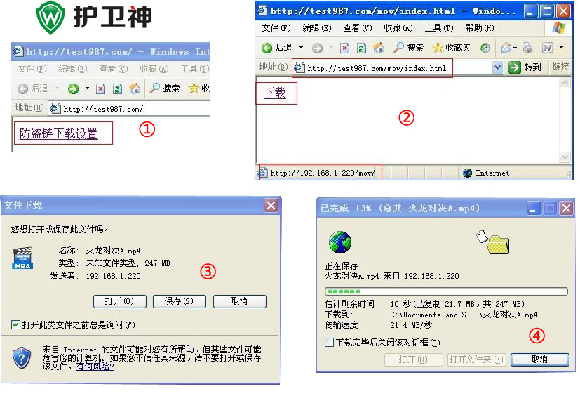 Kangle防盗链功能的设置 