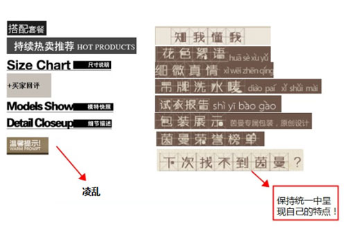 内页标签的统一