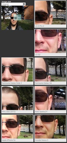 八款旗舰智能手机前置摄像头拍摄效果PK