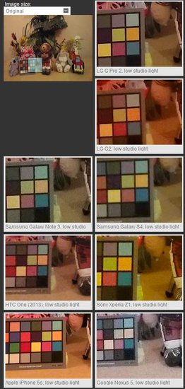 八款旗舰智能手机前置摄像头拍摄效果PK