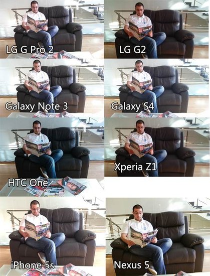 八款旗舰智能手机前置摄像头拍摄效果PK