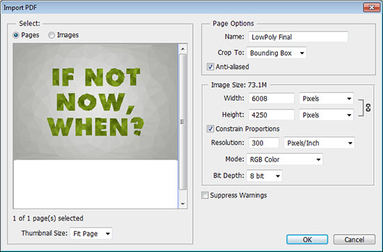 photoshop教你创建高大上的多边形字体教程