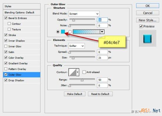 photoshop制作漂亮的文字特效方法教程