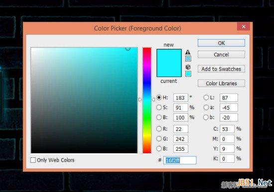 photoshop制作漂亮的文字特效方法教程