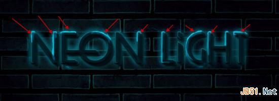 photoshop制作漂亮的文字特效方法教程