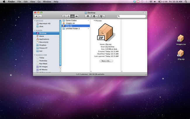 izip for mac v4.4.47 官方版 苹果电脑版