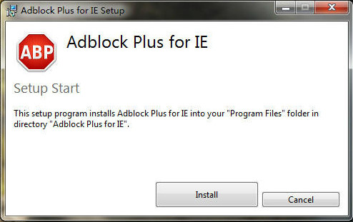 Adblock Plus for IE(ie浏览器广告屏蔽插件) v1.1 安装免费版