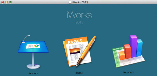 iWork for MAC 2013中文特别版 苹果电脑版