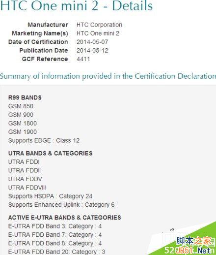 HTC One mini 2什么时候上市?价格多少钱?