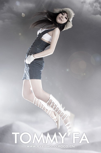 摄影美拍:铸造身体曲线拍摄方法教程