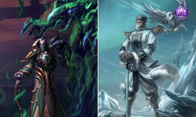 英雄联盟皮肤故事 原画揭秘之画里乾坤