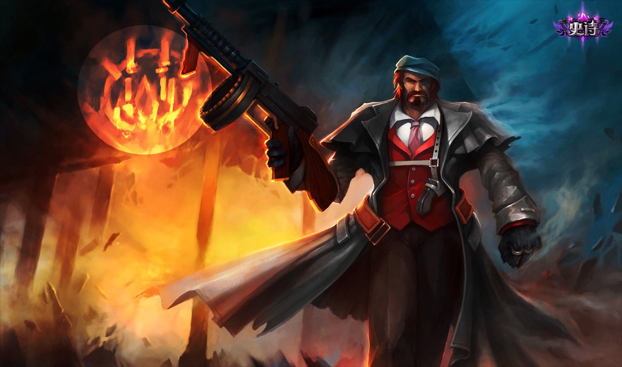 英雄联盟皮肤故事 原画揭秘之画里乾坤