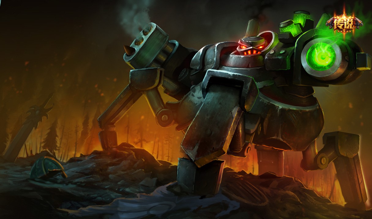 英雄联盟皮肤故事 原画揭秘之画里乾坤