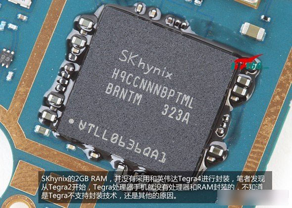 Skhynix的2G内存芯片特写