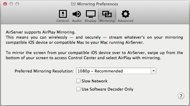 MAC版AirServer下载 AirServer for MAC v5.0.6特别版 苹果电脑版