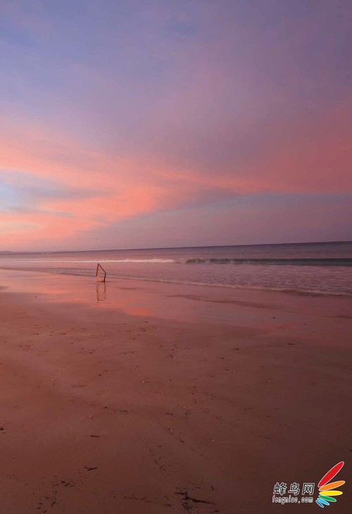 海滩日出拍摄实录 教你拍摄画中画的风光作品方法教程”
