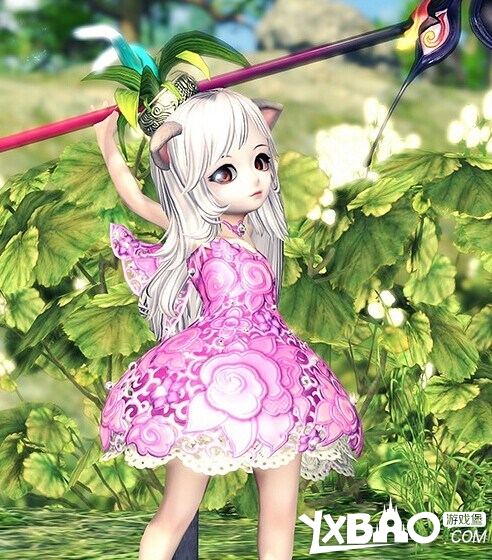 剑灵灵族召唤萤火虫时装展示