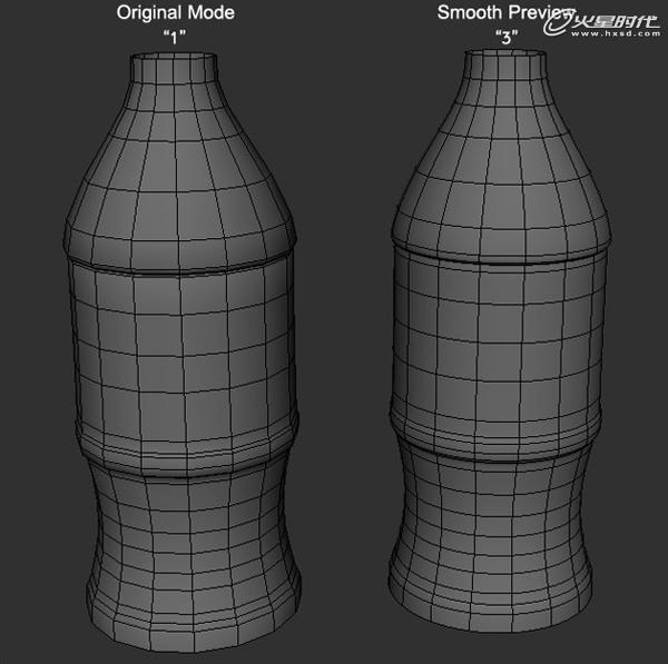 3dmax可乐瓶制作过程图片