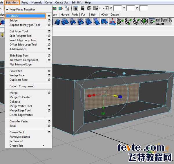 maya制作精巧usb连接线 脚本之家 maya建模教程