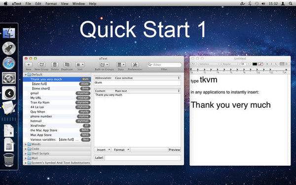 aText For Mac(输入增强工具) V2.39 苹果电脑版
