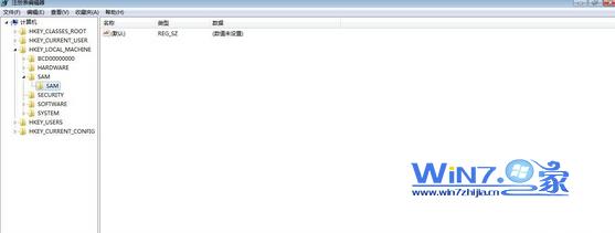 展开注册表