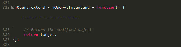 jQuery学习笔记之jQuery.extend(),jQuery.fn.extend()分析