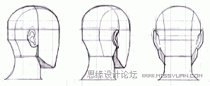 Flash教程：卡通人物基本五官造型和绘制方法,PS教程,思缘教程网