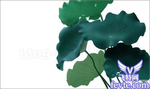 Photoshop鼠绘教程：绘制一副水墨映日荷花图