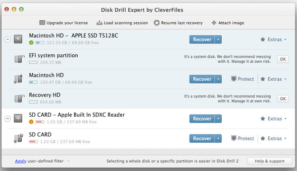 Disk Drill(数据恢复工具) for Mac v5.4.1425 中文汉化版 苹果电