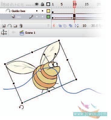 Flash cs3鼠绘教程：图形元件的同步应用,PS教程,思缘教程网