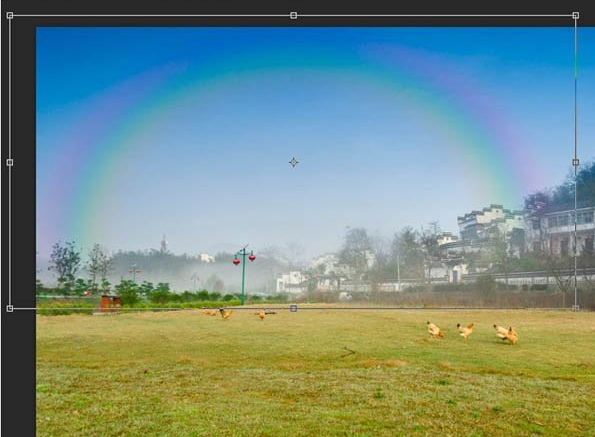 教你用Photoshop给照片添加一道逼真的彩虹