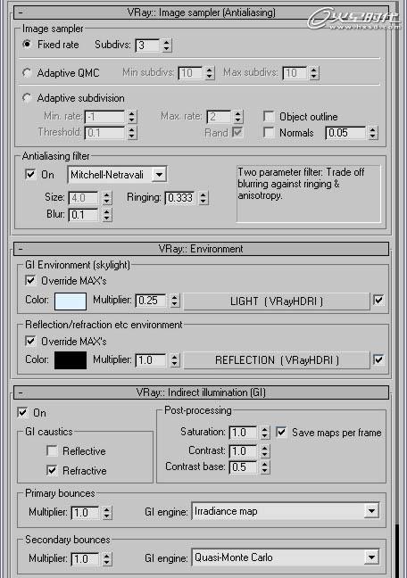 3DSMAX渲染出夏日冰爽桌面 脚本之家 3DSMAX渲染教程